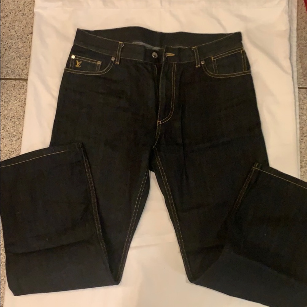 Louis Vuitton Black  Jeans regularly cut